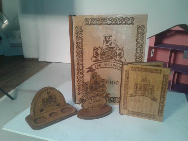 Laser Cut Napkin and Condiment Holder for Table