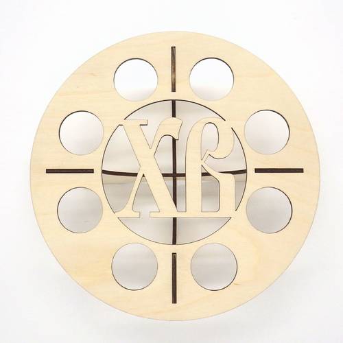 Laser Cut Wooden Easter Egg Holder Festive Centerpiece