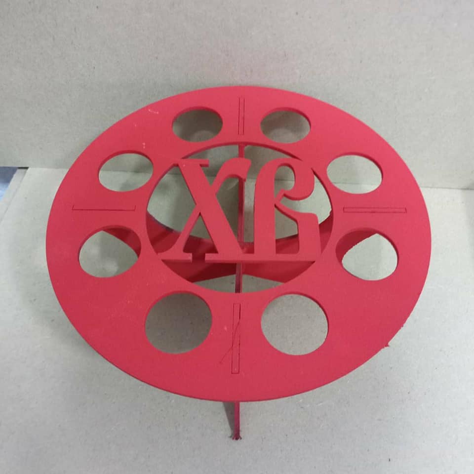 Laser Cut Wooden Easter Egg Holder Festive Centerpiece