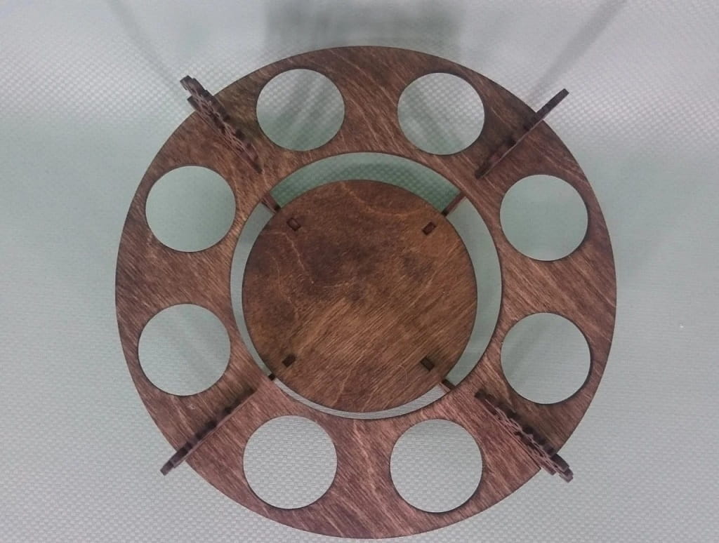 Laser Cut Simple Easter Egg Holder Stand