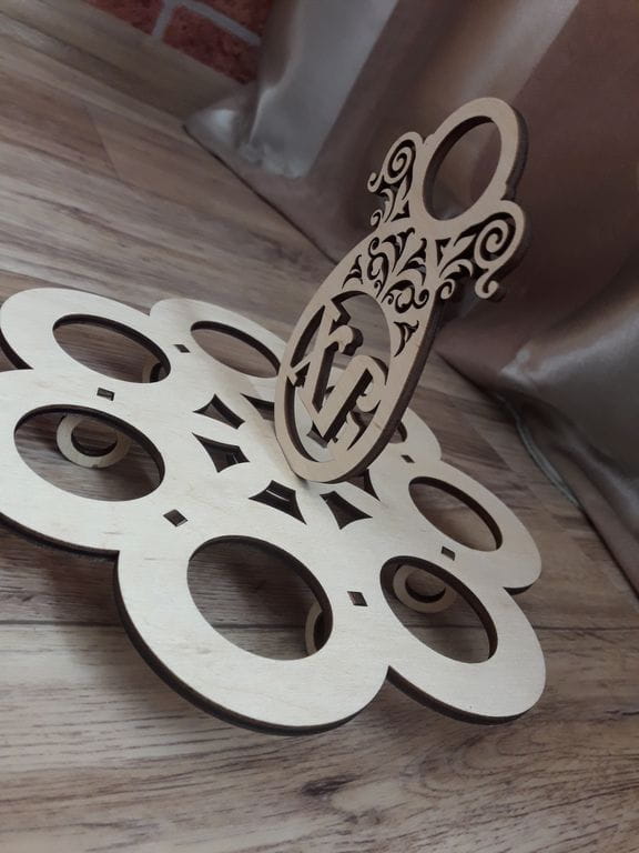 Laser Cut XB Easter Egg Holder Decoration Stand