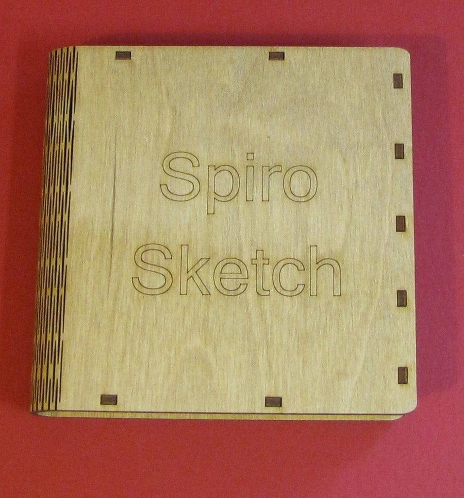 Laser Cut Spirograph Geometric Drawing Set with Packaging Box