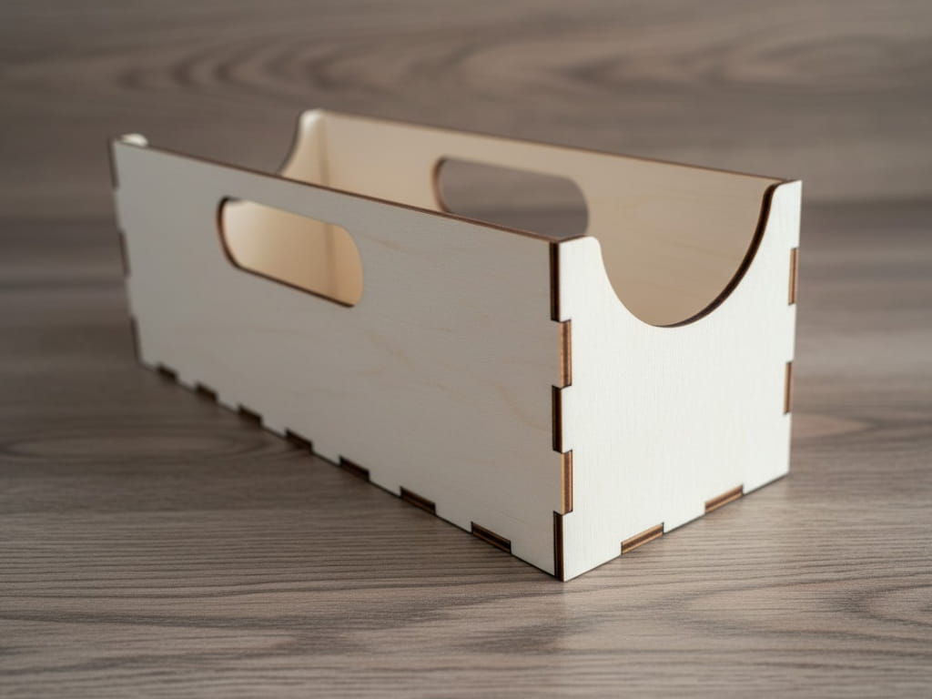 Laser Cut Wooden Trading Sports Card Storage Box