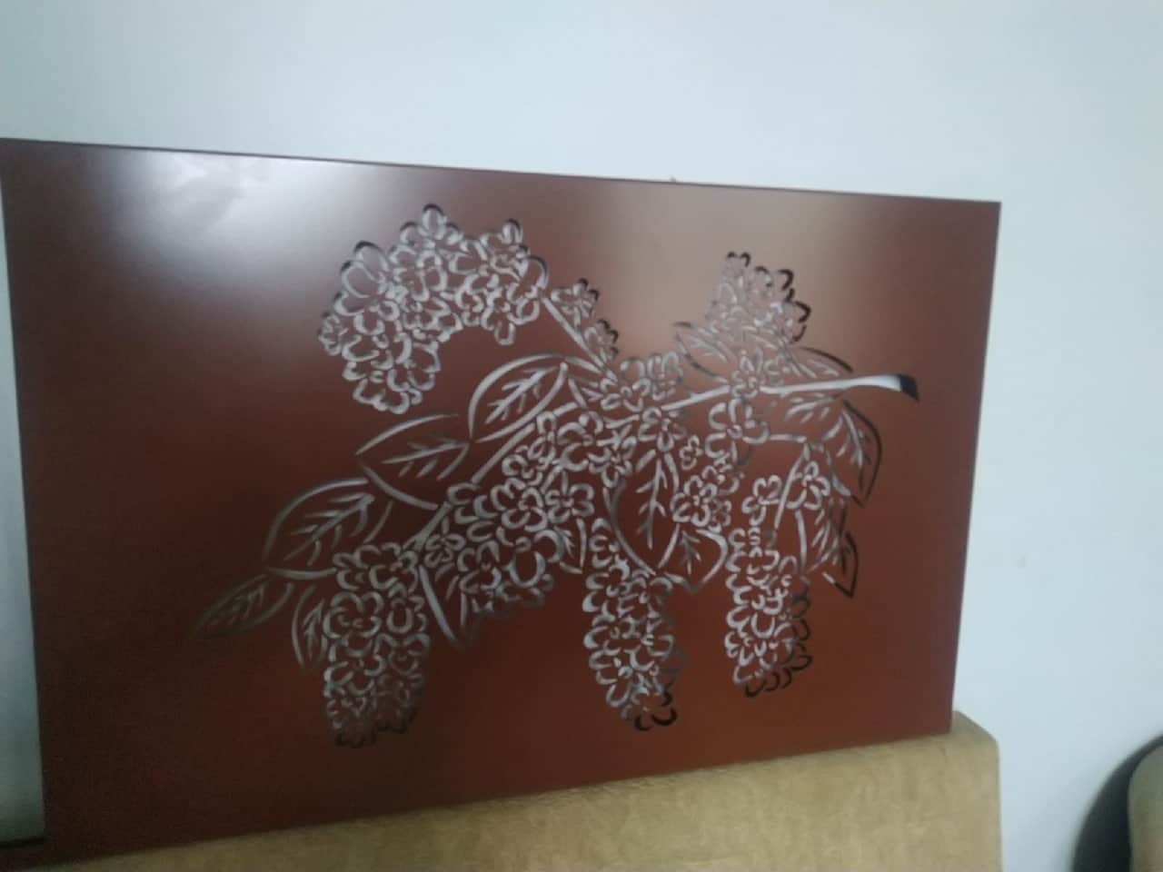 Lilac Flower Wood Wall Art Decor Laser Cut File