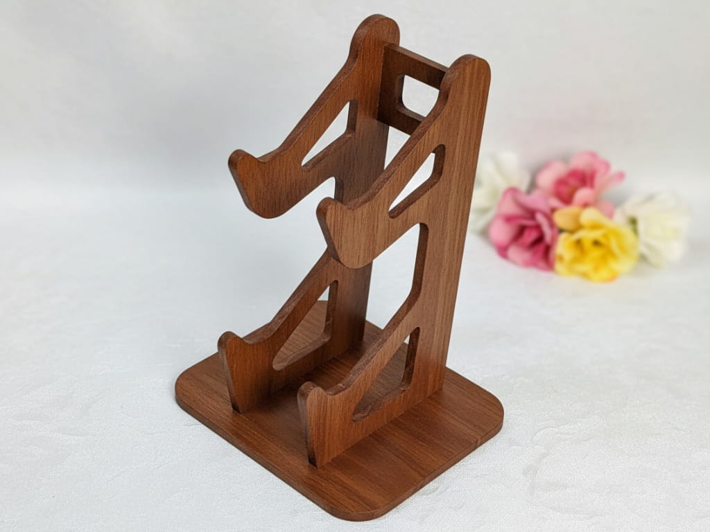 Laser Cut Wooden Xbox X Dual Controller Holder