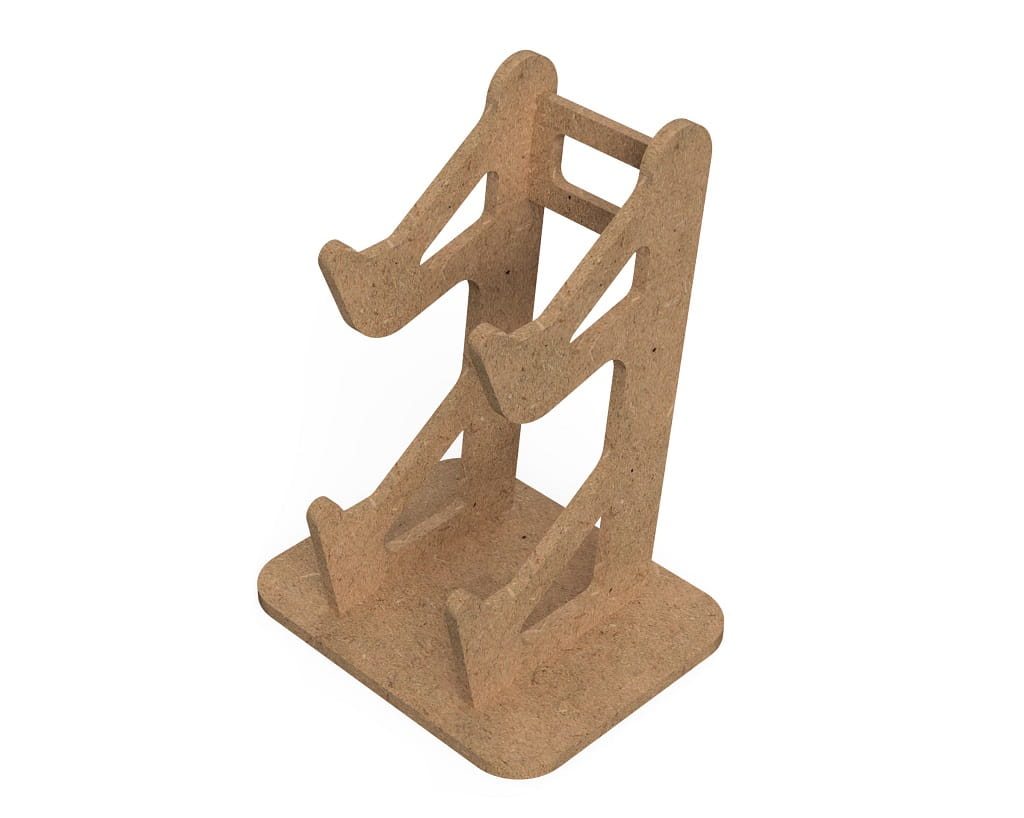 Laser Cut Wooden Switch Pro Dual Controller Holder