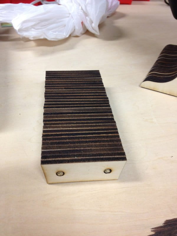 Laser Cut Multilayer Wooden Headphone Stand