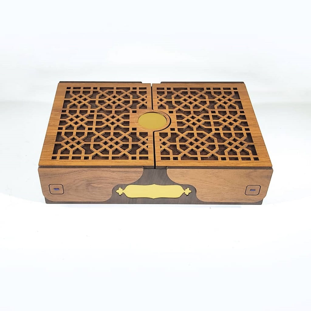 Laser Cut Serving Box Wooden Treat Box
