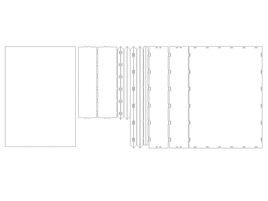 Laser Cut Bridal Bouquet Preservation Frame