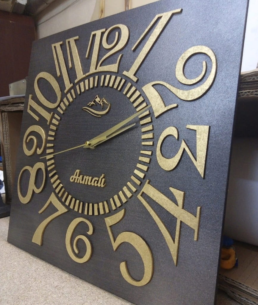 Laser Cut Modern Decorative Wall Clock