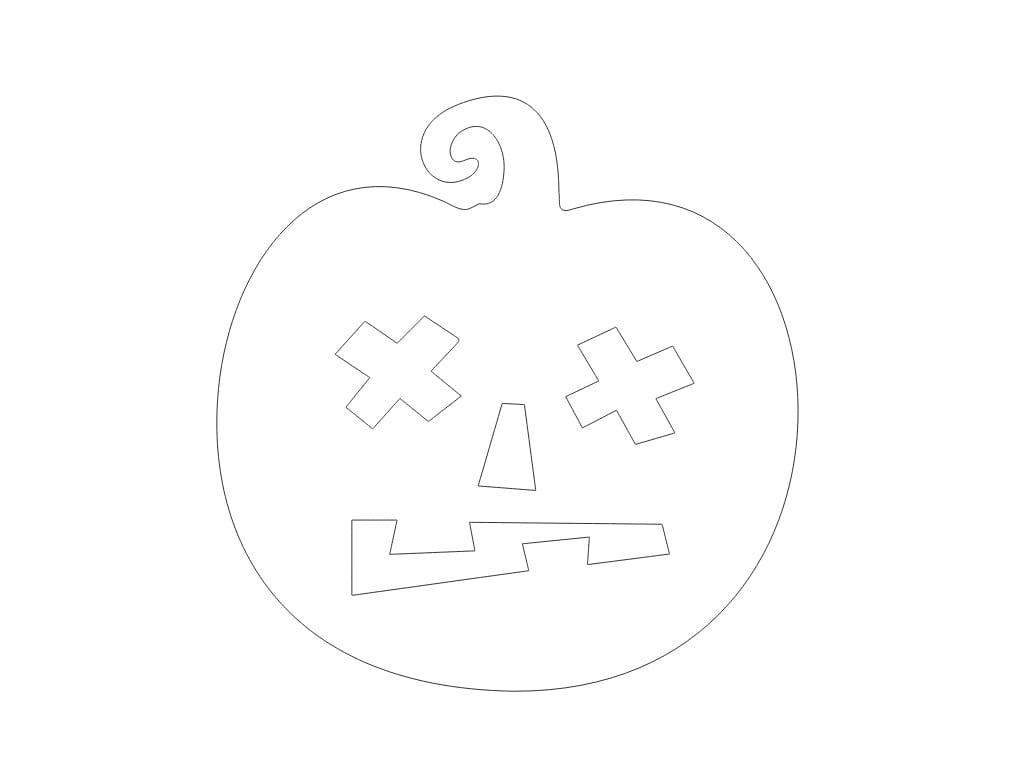 Laser Cut Wooden Halloween Drink Coaster