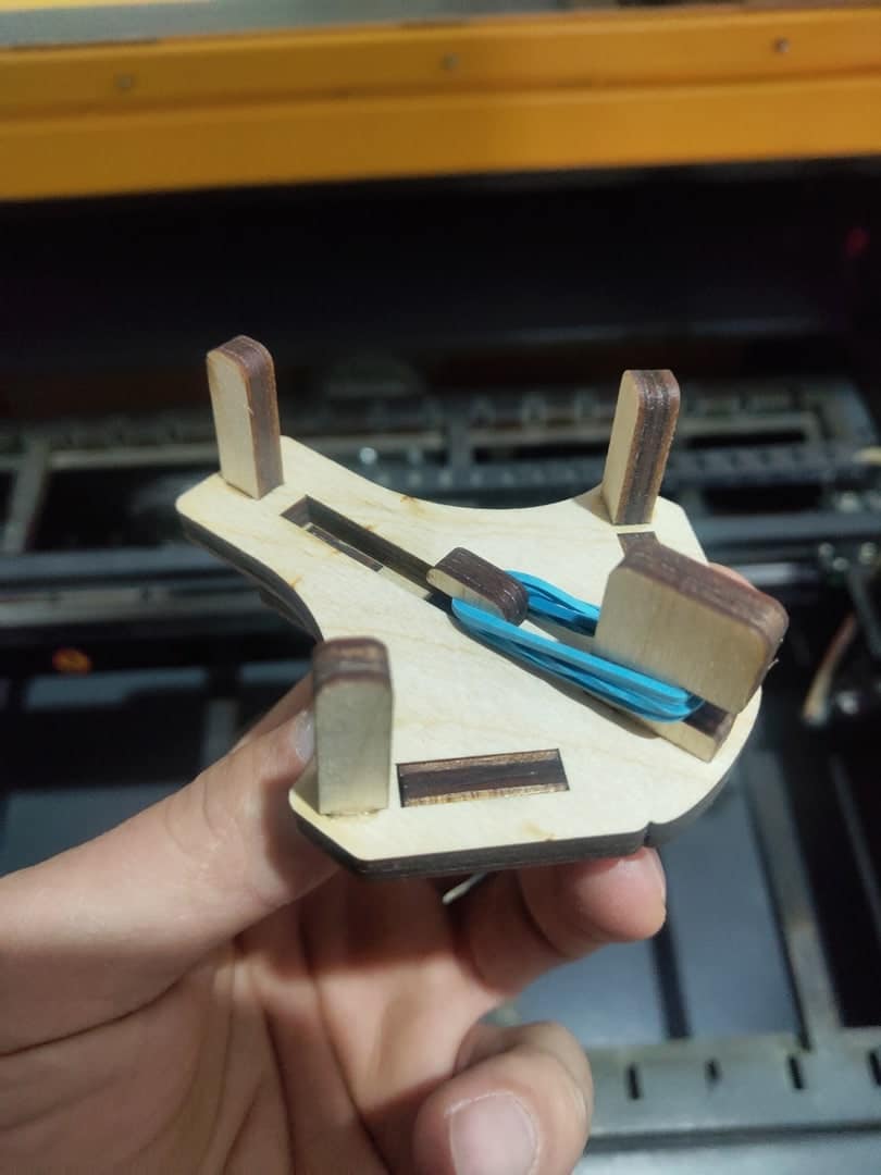 Wood Angle Clamp Laser Cut CDR File Free Download Vecty