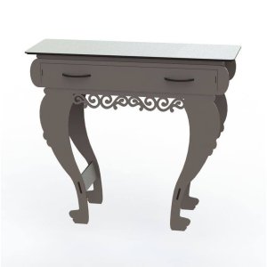 2 Drawer Console Table Laser Cut File