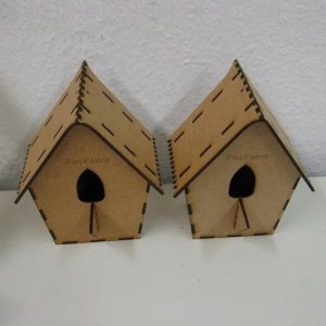 Bird House Nest Box Laser Cut File