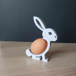 Bunny Egg Holder Easter Party Decor Laser Cut File