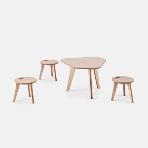 Cafe Table Set Template Laser Cut File