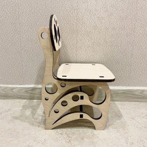 Children Plywood Chair Laser Cut File