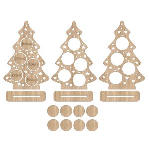 Christmas Ball Ornament Display Tree Laser Cut File