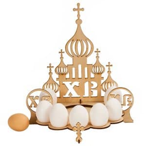 Church Dome Easter Egg Stand 3mm Laser Cut File