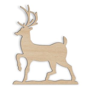 Deer Shape Cutout Craft Laser Cut File