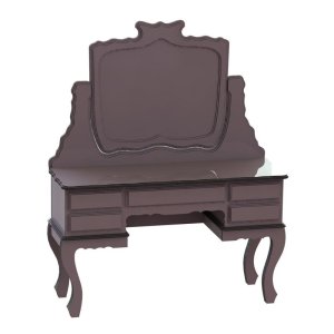 Dressing Table with Drawers Laser Cut File