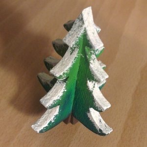 Interlocking Christmas Tree Laser Cut File