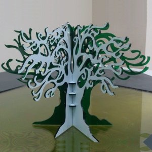 Large Jewelry Display Tree Branch Stand Laser Cut File