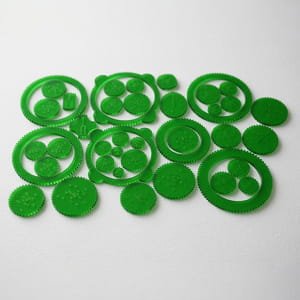 Laser Cut 41 Piece Acrylic Hypotrochoid Set