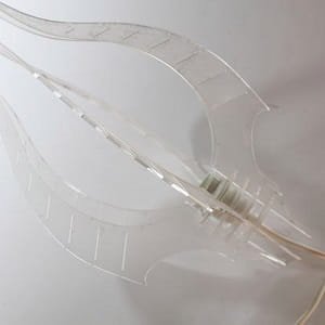 Laser Cut Acrylic Hanging Lamp Shade