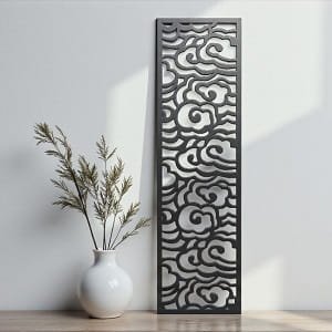 Laser Cut Cloud Pattern Decorative Panel