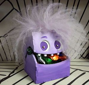 Laser Cut Cute Monster Candy Box