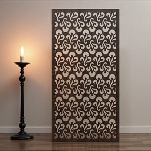 Laser Cut Decorative Indoor Privacy Screen