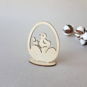 Laser Cut Easter Egg Decor Stand