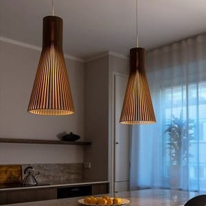 Laser Cut Elegant Pendant Light for Home Decor