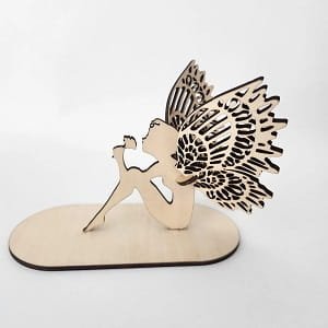 Laser Cut Fairy Angel Decor | Table and Shelf Home Decoration