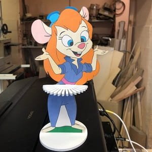 Laser Cut Gadget Hackwrench Cartoon Napkin Holder | Kids Party Decor