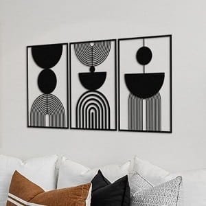 Laser Cut Geometric Abstract Art Panel