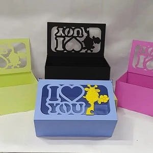 Laser Cut Love Gift Box Collection