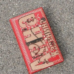 Laser Cut Modern Book Cover Design