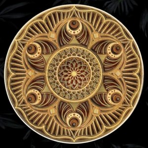 Laser Cut Multilayer Circle Mandala Wall Decor
