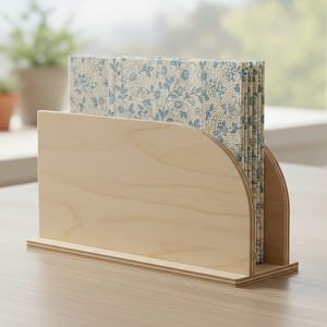 Laser Cut Napkin Holder for Countertops