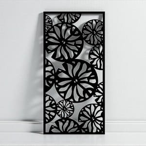 Laser Cut Rectangle Decorative Panel