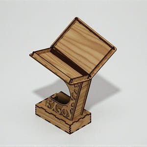 Laser Cut Tall Quran Book Holder Stand
