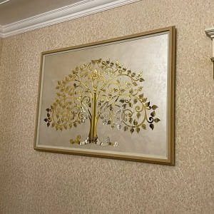 Laser Cut Tree of Life with Asma ul Husna 99 Names of Allah Wall Decor