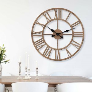 Laser Cut Trendy Wall Clock Vector