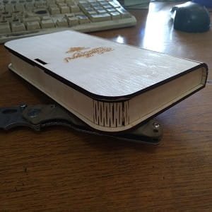 Laser Cut Wedding Photo Album USB Flash Drive Box