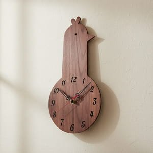 Laser Cut Wooden Duck Wall Clock
