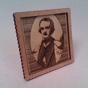 Laser Cut Wooden Photo Frame with Back Stand