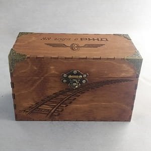 Laser Cut Wooden Vintage Jewelry Box Decorative Keepsake Storage