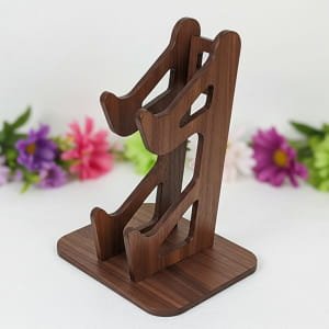 Laser Cut Wooden Xbox 360 Dual Controller Holder